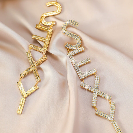 Boucles d'oreilles vintage plaquées or pour femme