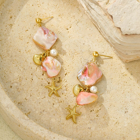 Boucles d'oreilles vintage plaquées or pour femme