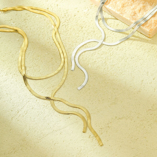 Snake Shape Summer Women Necklace