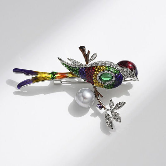 Boucles d'oreilles en métal et maille pour femme