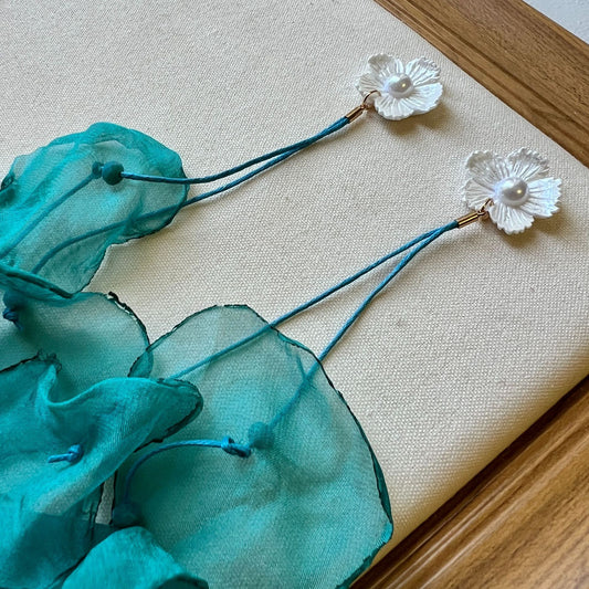 Boucles d'oreilles vintage plaquées or pour femme