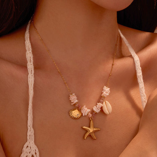 Summer Shell Women Bohemia Necklaces