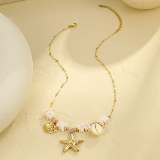 Summer Shell Women Bohemia Necklaces
