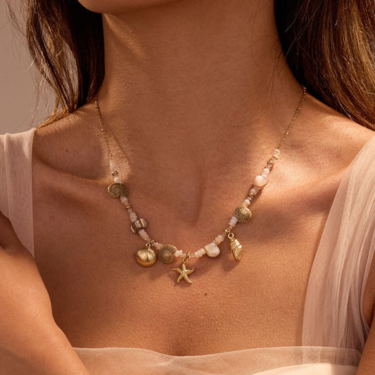 Simple Shell Women Bohemia Necklace