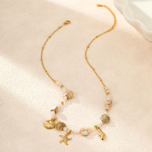 Simple Shell Women Bohemia Necklace
