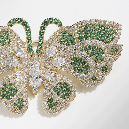 Boucles d'oreilles en métal et maille pour femme