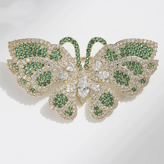 Boucles d'oreilles en métal et maille pour femme