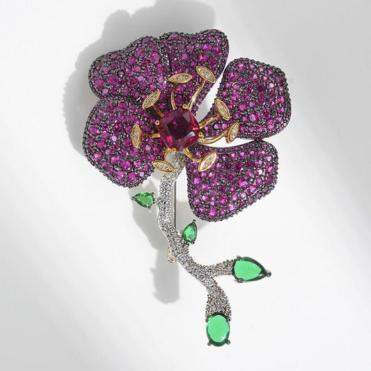 Boucles d'oreilles en métal et maille pour femme