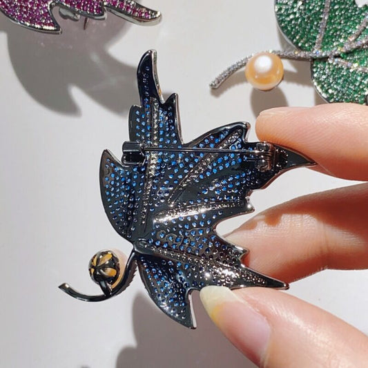 Boucles d'oreilles en métal et maille pour femme