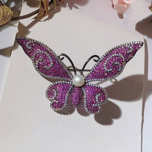 Boucles d'oreilles en métal et maille pour femme