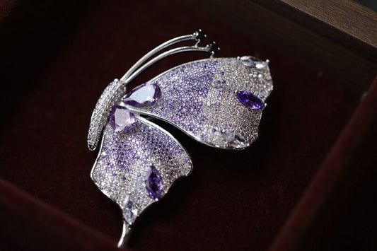 Boucles d'oreilles en métal et maille pour femme