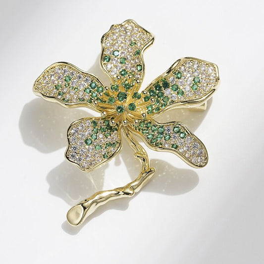 Boucles d'oreilles en métal et maille pour femme