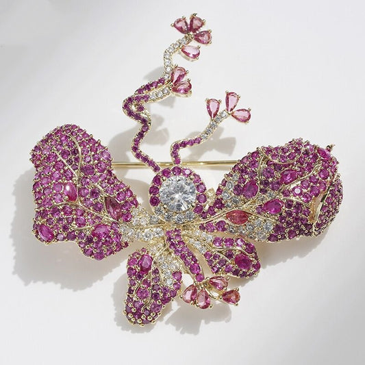 Boucles d'oreilles en métal et maille pour femme