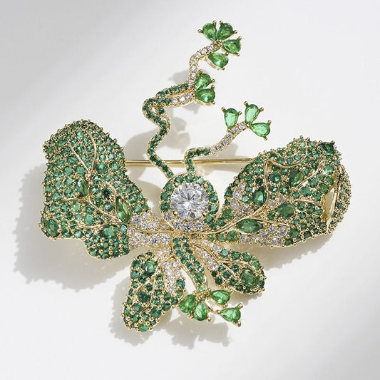 Boucles d'oreilles en métal et maille pour femme