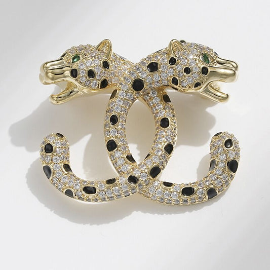 Boucles d'oreilles en métal et maille pour femme