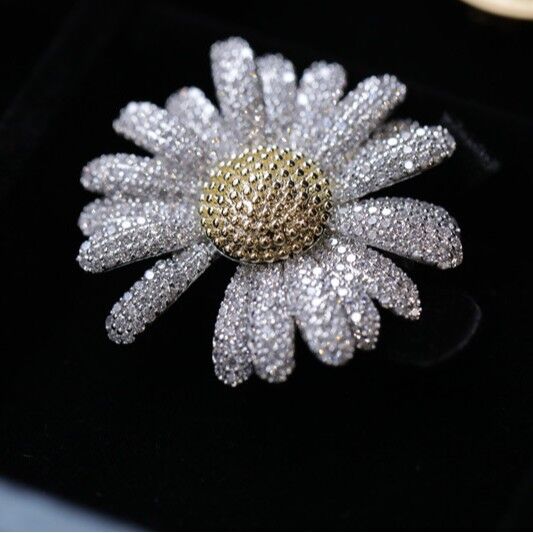 Boucles d'oreilles en métal et maille pour femme