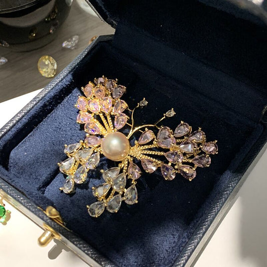 Boucles d'oreilles en métal et maille pour femme