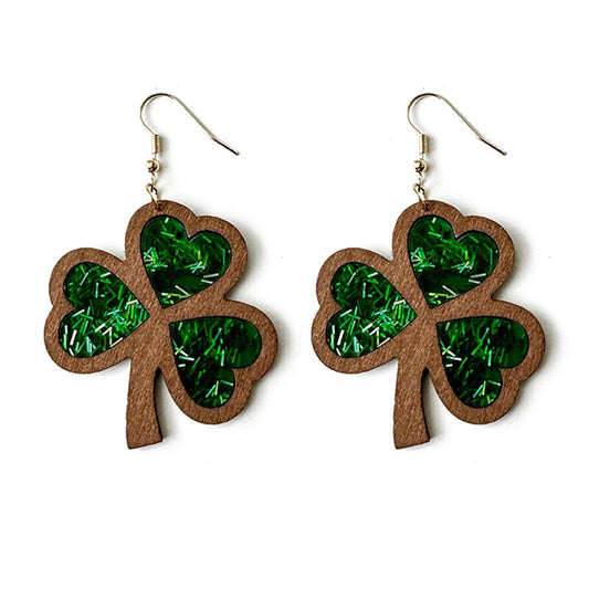 Boucles d'oreilles vintage plaquées or pour femme