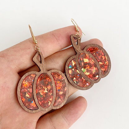 Pumpkin Earring