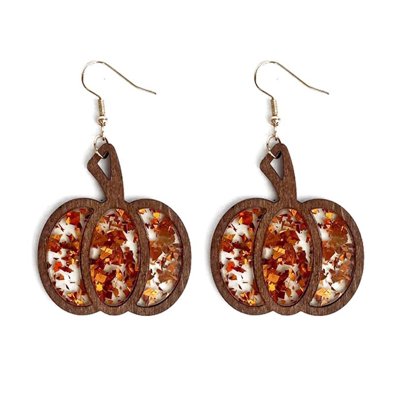 Pumpkin Earring