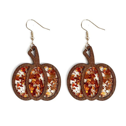 Pumpkin Earring