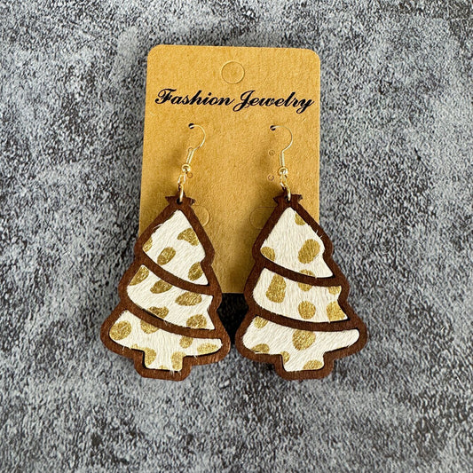 Vintage Damen vergoldete Ohrringe