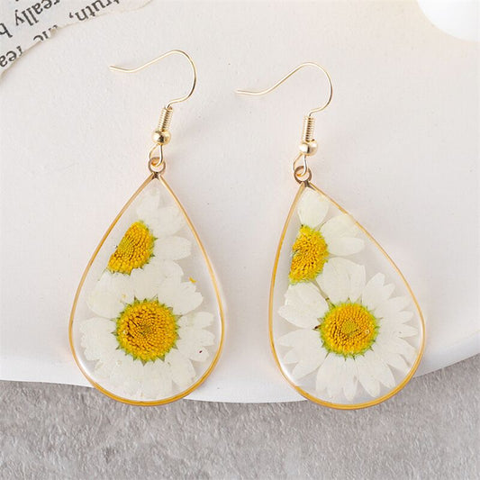 Vintage Damen vergoldete Ohrringe