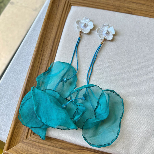 Boucles d'oreilles vintage plaquées or pour femme