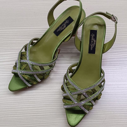 Vintage Damen vergoldete Ohrringe