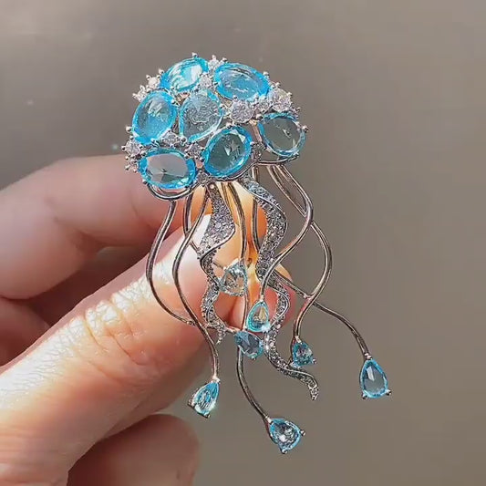 Boucles d'oreilles en métal et maille pour femme