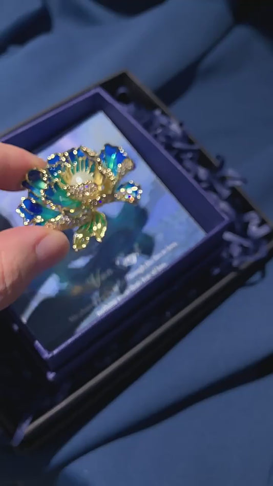 Boucles d'oreilles en métal et maille pour femme